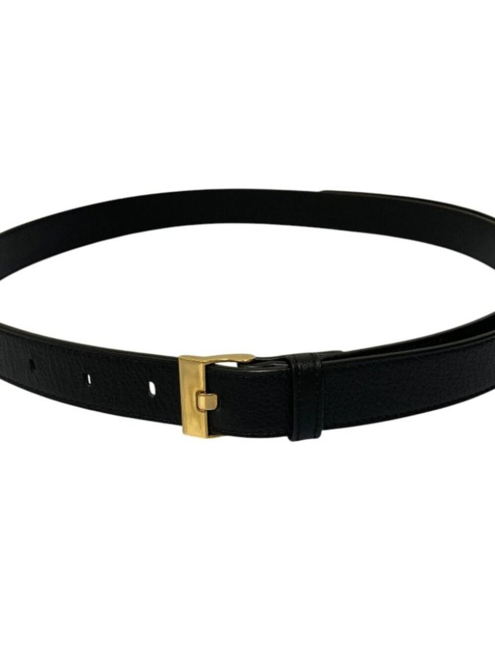 Bottega Veneta Intrecciato Leather Belt 80 cm 32 Inch Black